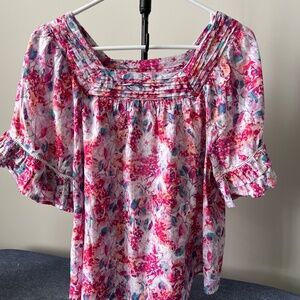 Intro❤️ summer top pink PM